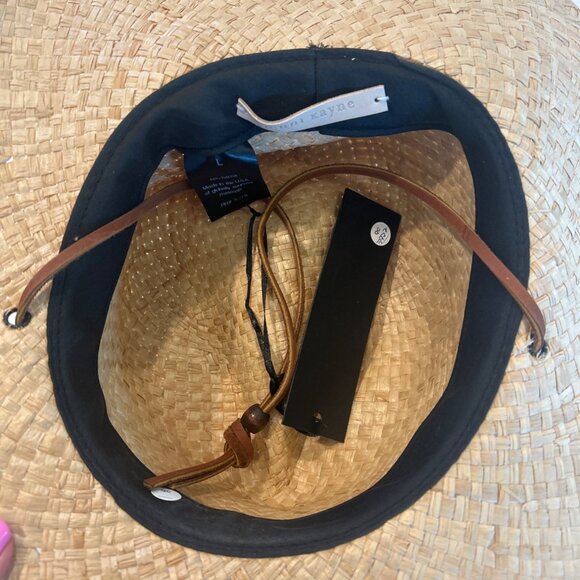 JENNI KAYNE Safari Hat Natural Size Large NWT - Picture 3 of 5